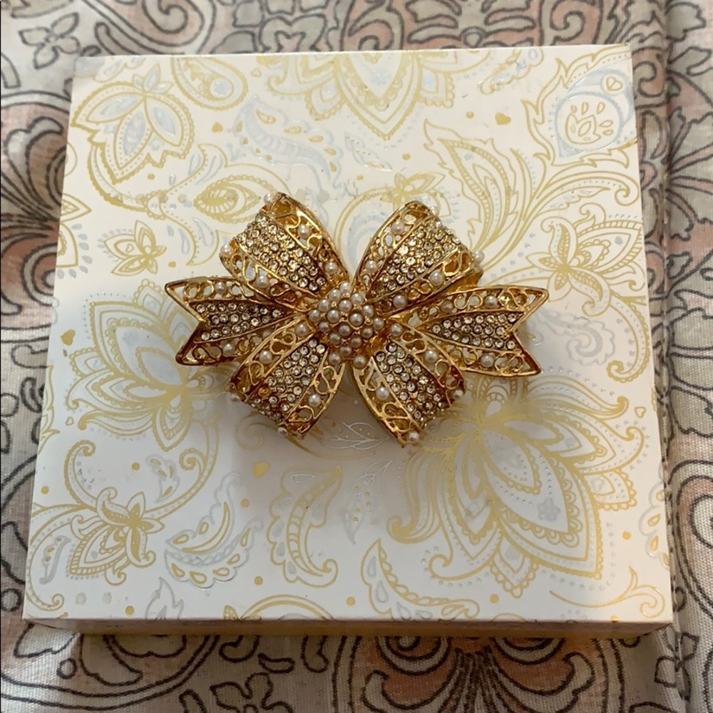 Gold - Tone Brooch